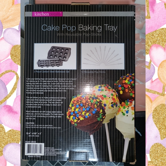 Brand New Cake Pop Baking Tray with re-usable Sticks - Picture 4 of 4